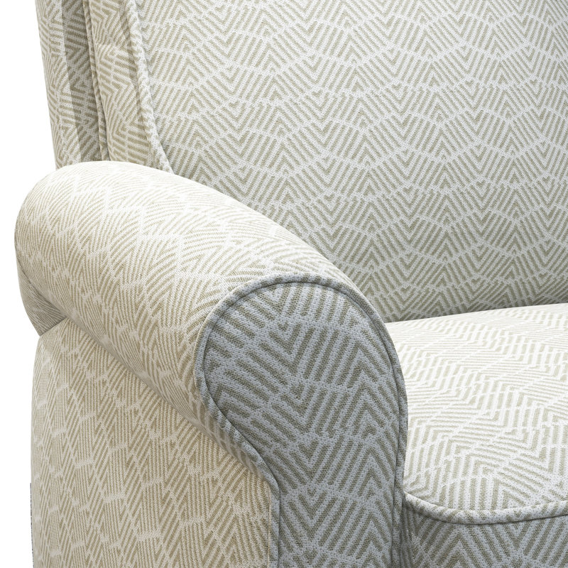 Charlton Home® Darill 33.9" Wide Classic and Overstuffed Soft Pushback